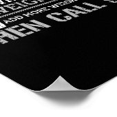 Gewichtheben Apparel Funny Bodybuilding Workout Poster (Ecke)