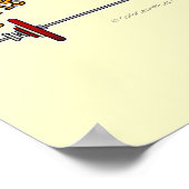 Gewichtheben - Barbell Poster (Ecke)