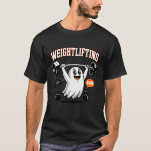 Gewichtheben Boo Lustiges Halloween-Gespenst Bodyb T-Shirt