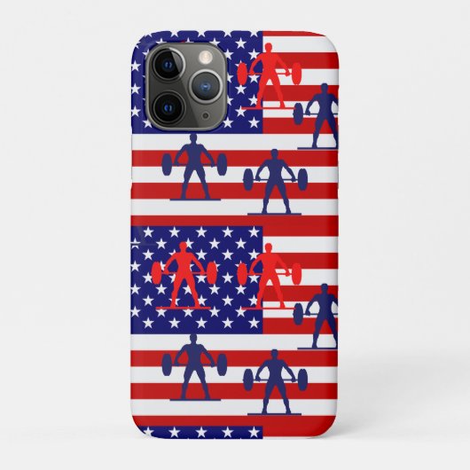 GEWICHTHEBEN Case-Mate iPhone HÜLLE (Rückseite)