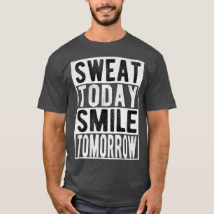 Gewichtheben Funny Workout Gym Fitness Übung m T-Shirt