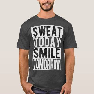Gewichtheben Funny Workout Gym Fitness Übung m T-Shirt