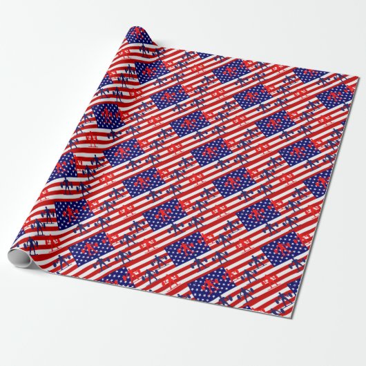 Gewichtheben Geschenkpapier (Ungerollt)