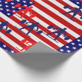 Gewichtheben Geschenkpapier (Ecke)