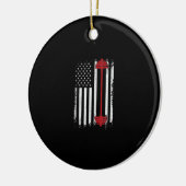 Gewichtheben von Flachgeschenken Workout, Gymnasti Keramik Ornament (Links)