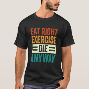 Gewichtheben von Gym Workout essen richtige Übung  T-Shirt