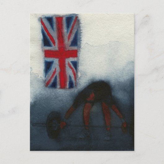 Gewichtheber 2010 postkarte (Vorderseite)