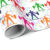 GEWICHTLICH GESCHENKPAPIER (Rolleneckpunkt)