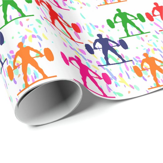 GEWICHTLICH GESCHENKPAPIER (Rolleneckpunkt)