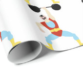 Gewichts-Heber Geschenkpapier (Rolleneckpunkt)