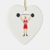 Gewichts-Heber Keramik Ornament (Rechts)