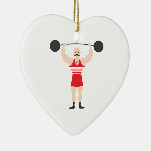 Gewichts-Heber Keramik Ornament (Rechts)