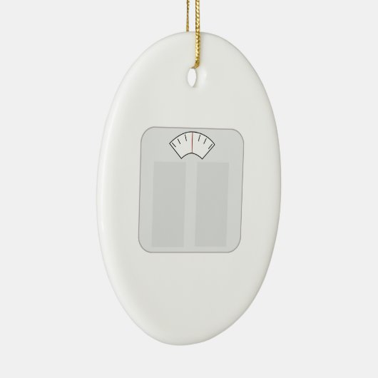 Gewichts-Skala Keramik Ornament (Rechts)