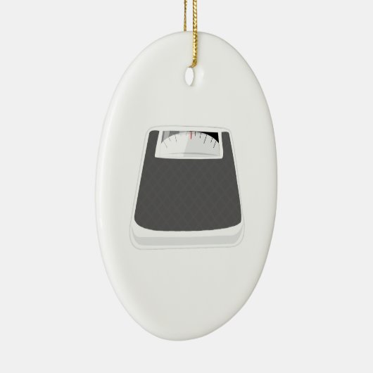 Gewichts-Skala Keramikornament (Rechts)