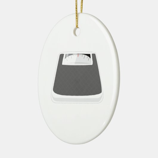 Gewichts-Skala Keramikornament (Links)