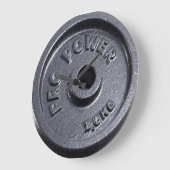 Gewichts-Uhr Große Wanduhr (Winkel)