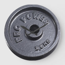 Gewichts-Uhr Große Wanduhr