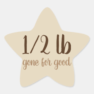 Gewichts-Verlust-Belohnungs-Aufkleber Stern-Aufkleber