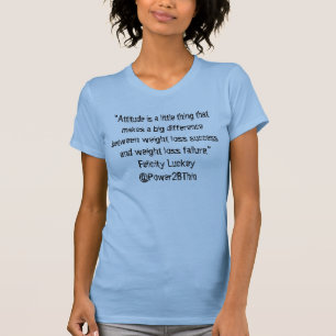 Gewichts-Verlust-Haltung T-Shirt