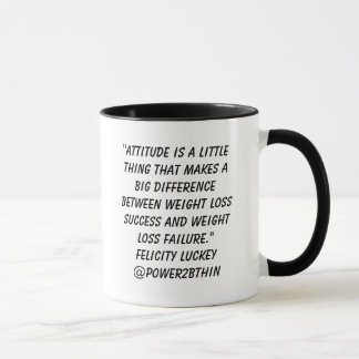 Gewichts-Verlust-Haltung Tasse