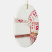 Gewichts-Verlust-messendes Band Keramik Ornament (Rechts)