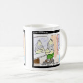 Gewichts-Verlust-Tasse Kaffeetasse (VorderseiteRechts)