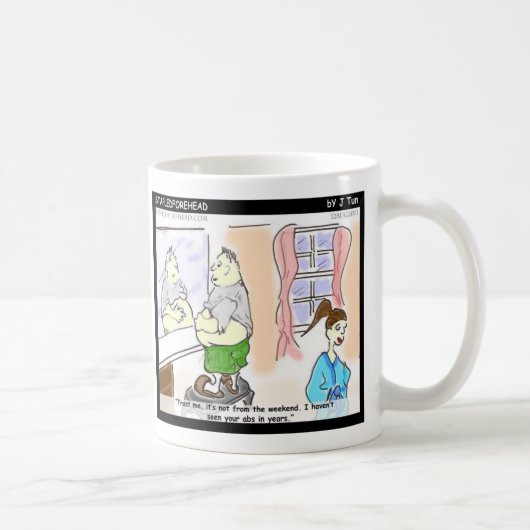 Gewichts-Verlust-Tasse Kaffeetasse (Rechts)