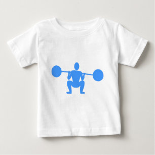 Gewichtsabnahme 01 - Baby Blue Baby T-shirt