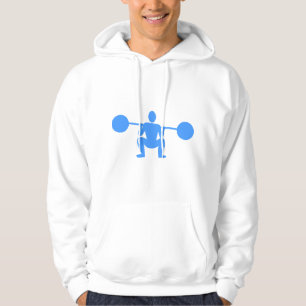 Gewichtsabnahme 01 - Baby Blue Hoodie