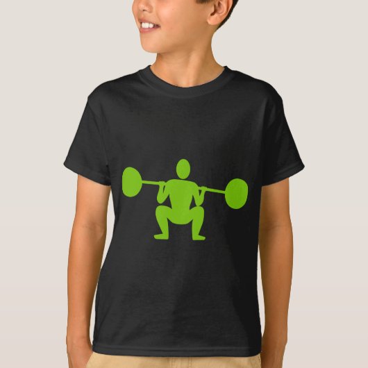 Gewichtsabnahme 01 - Martian Green T-Shirt (Vorderseite)
