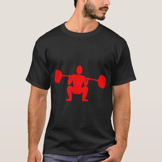 Gewichtsabnahme 01 - Rot T-Shirt (Vorderseite)