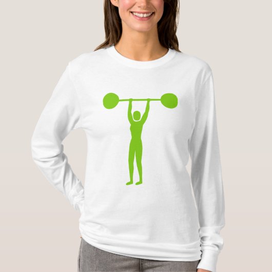 Gewichtsabnahme 02 - Mars Green T-Shirt (Vorderseite)