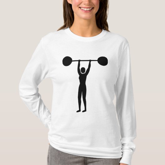 Gewichtsabnahme 02 - Schwarz T-Shirt (Vorderseite)