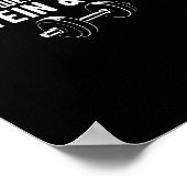 Gewichtsabnahme durch Eiweiß und Furzen Poster (Ecke)
