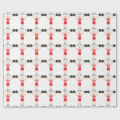 Gewichtsabnahme Geschenkpapier (Flach)