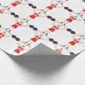 Gewichtsabnahme Geschenkpapier (Ecke)