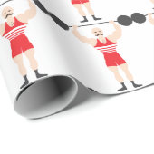 Gewichtsabnahme Geschenkpapier (Rolleneckpunkt)