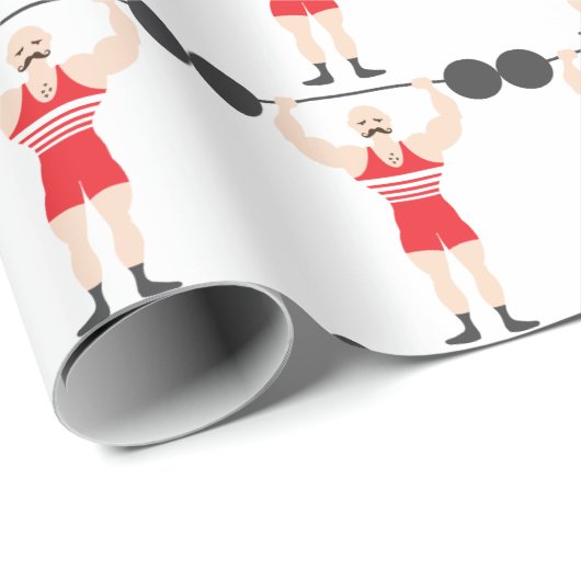 Gewichtsabnahme Geschenkpapier (Rolleneckpunkt)