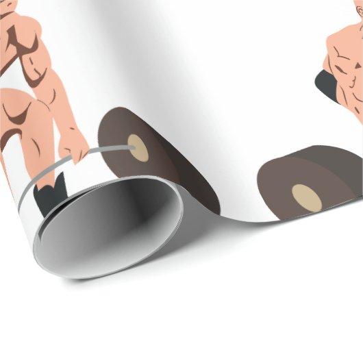 Gewichtsabnahme Geschenkpapier (Rolleneckpunkt)