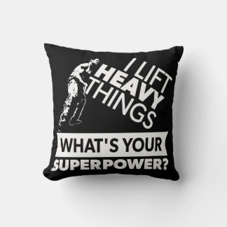 Gewichtsabnahme - Heavy Dings - Super Power Kissen