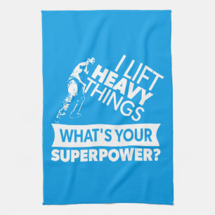 Gewichtsabnahme - Heavy Dings - Super Power Küchentuch