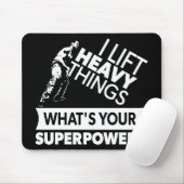 Gewichtsabnahme - Heavy Dings - Super Power Mousepad (Mit Mouse)