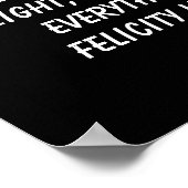 Gewichtsabnahme Höhe 3 Poster (Ecke)