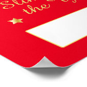 Gewichtsabnahme im Jahr Poster (Ecke)