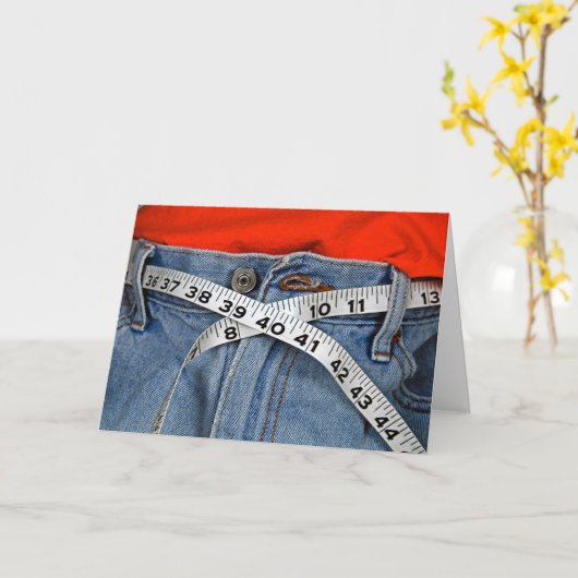 Gewichtsabnahme Karte (Gelbe Blume)