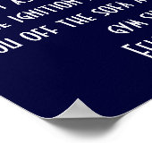 Gewichtsabnahmeglauben 1 poster (Ecke)