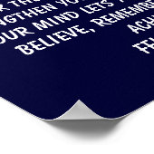 Gewichtsabnahmeglauben 8 poster (Ecke)