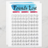 Gewichtsabnahmeprotokoll 100 lbs/kg (Vorne/Hinten)