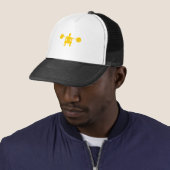 Gewichtsabnehmer 01 - gelb truckerkappe (Beispiel)