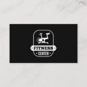 Gewichtsanhebung | FITNESS | Personal Trainer Visitenkarte (Vorderseite)